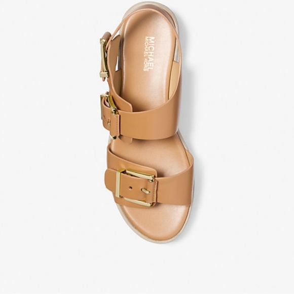 Brand new Michael Kors leather  Sandals 9 ! - Picture 3 of 9